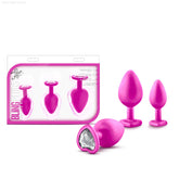 Luxe Bling’s Training Kit With Gems Anal Plug